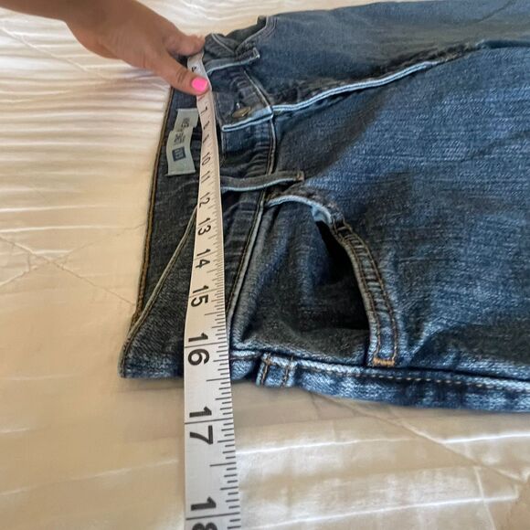 GAP Women's Low Rise Long And Lean Stretch Denim Jeans Pant Size 8 - Picture 4 of 9